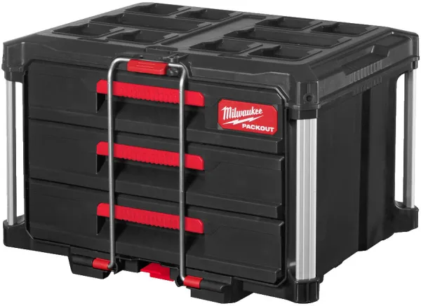 Milwaukee Packout Byrå med 3 lådor