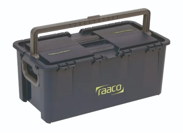 Raaco Compact 37, fack m/ bricka och 7 insatser